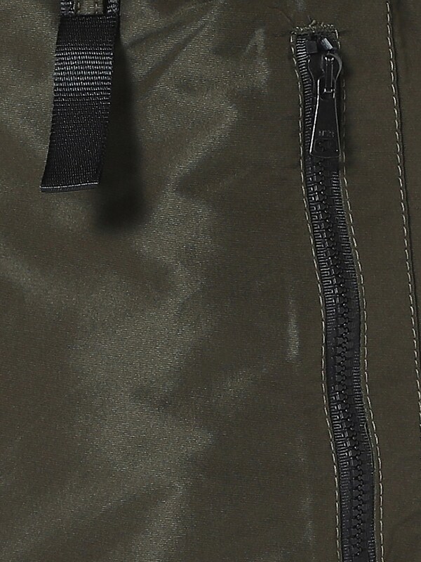 Solid Army Green Track Pants