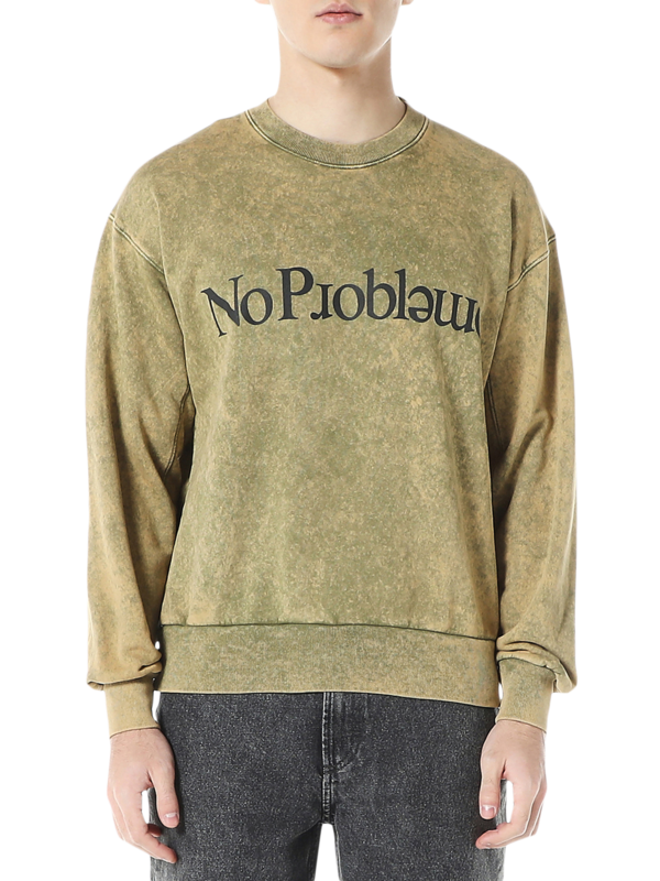 Olive Dyed Sweatshirt