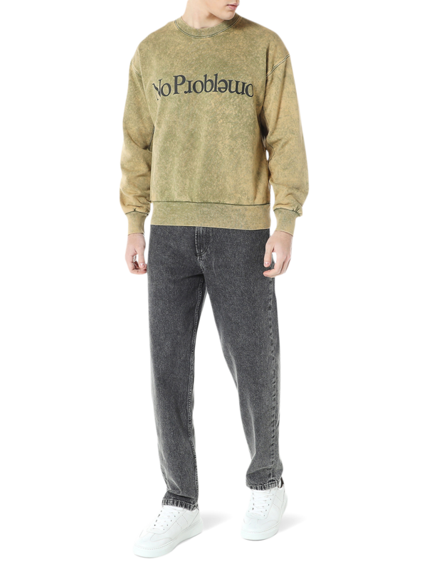 Olive Dyed Sweatshirt