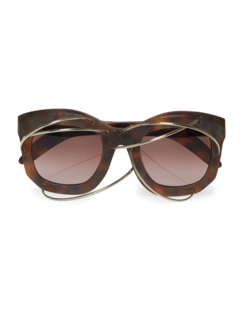 Tortoiseshell Oversized Sunglasses