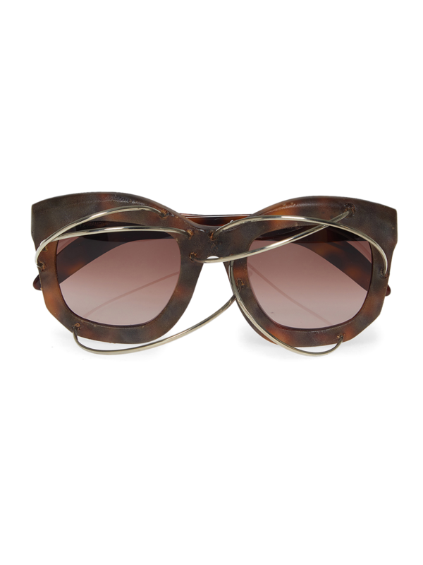 Tortoiseshell Oversized Sunglasses