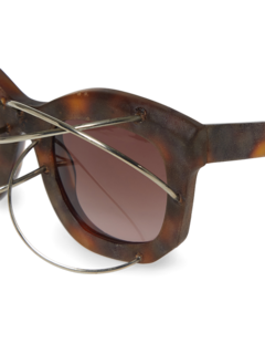 Tortoiseshell Oversized Sunglasses