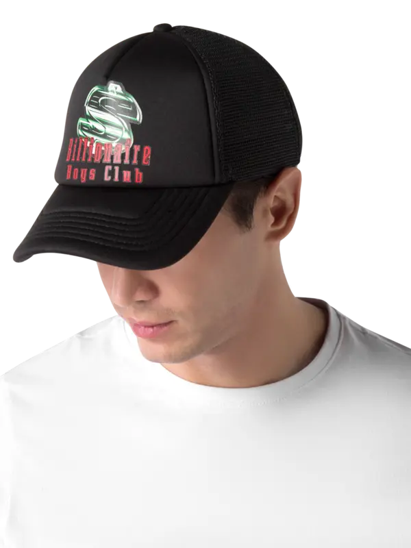 قبعة تراكر مزينة بشعار الدولار