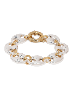 Silver & Gold Chain Bracelet