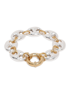 Silver & Gold Chain Bracelet