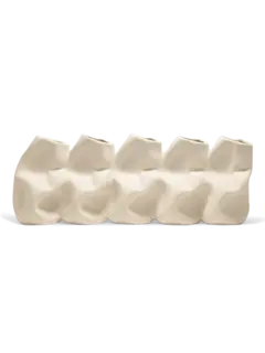 مزهرية بنمط إناء من السيراميك