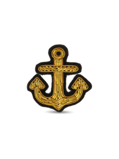 Brooc h - Golden anc hor (small Box)