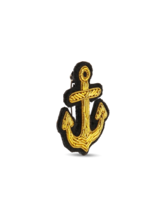 Brooc h - Golden anc hor (small Box)
