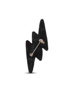 Brooch - Small silver lightning (small box)