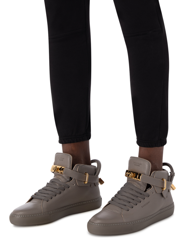 100mm High-Top Sneakers