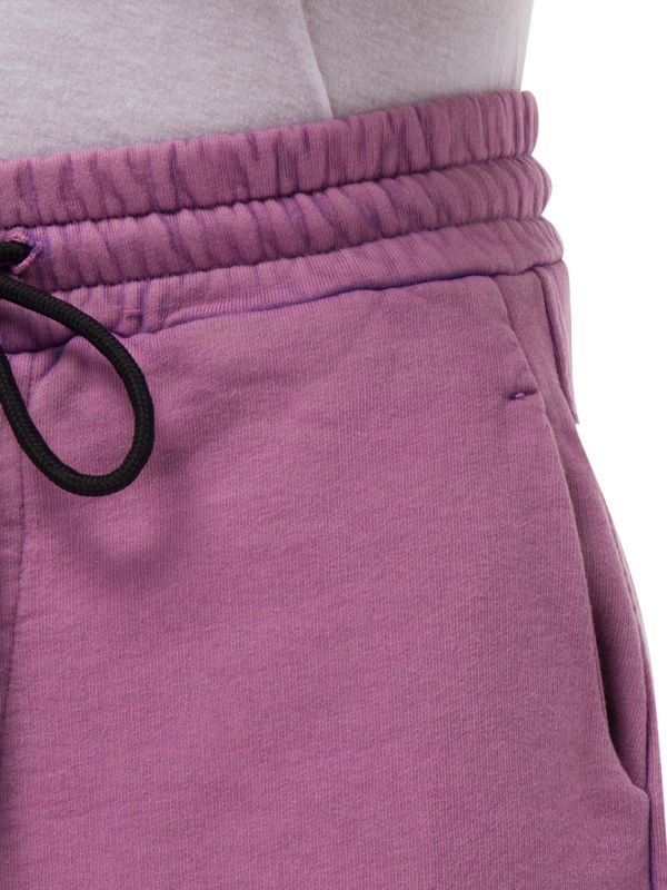 PLACED STONE WASHED BASKET PANTS