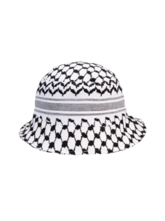 HANDMDE KEFFIYEH BUCKET HAT