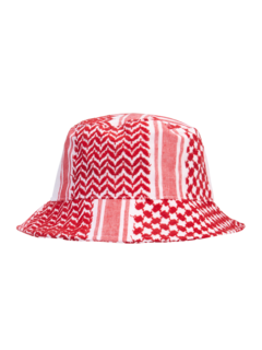 HANDMDE KEFFIYEH BUCKET HAT