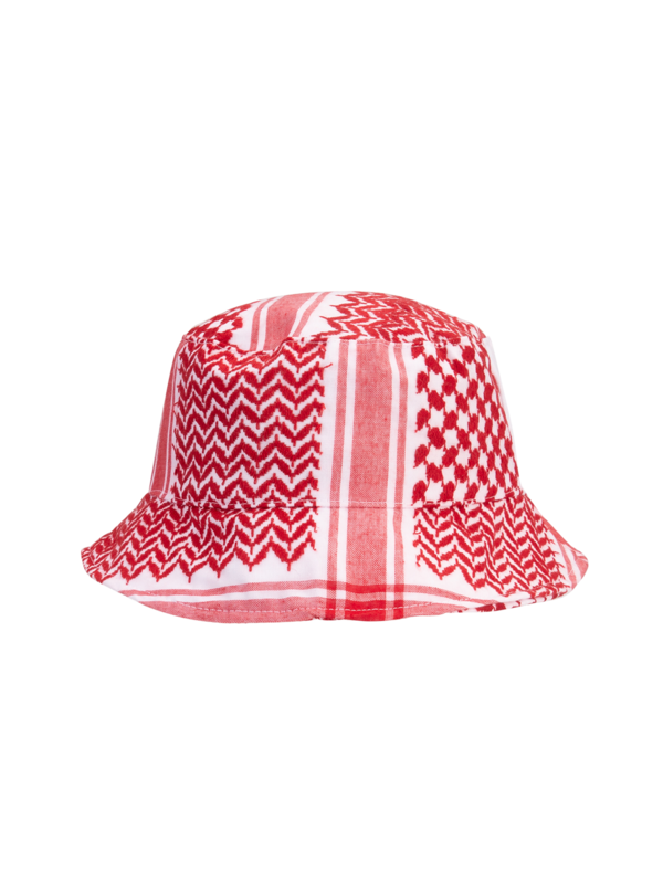HANDMDE KEFFIYEH BUCKET HAT