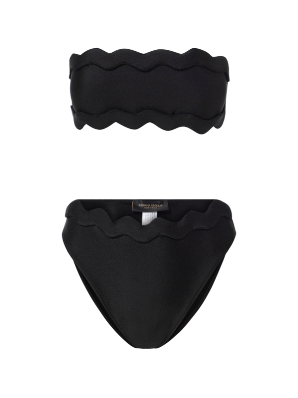 MOVES HIGH LEG BANDEAU BIKINI
