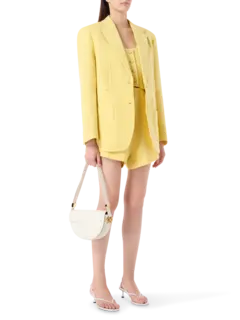 جاكيت بيانكا بقصة فضفاضة من الصوف