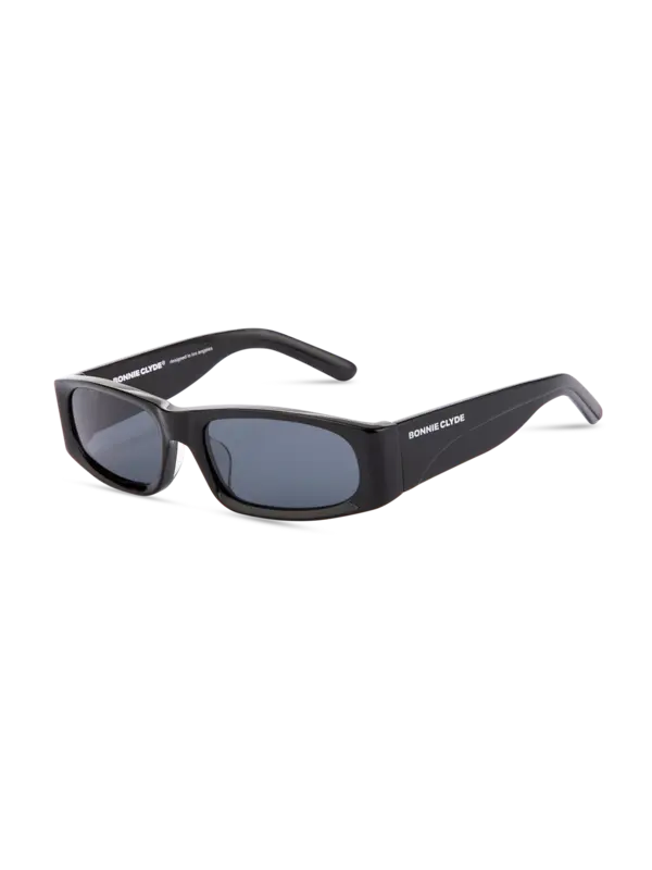 نظارة شمسية بامبي بإطار مستطيل منحني