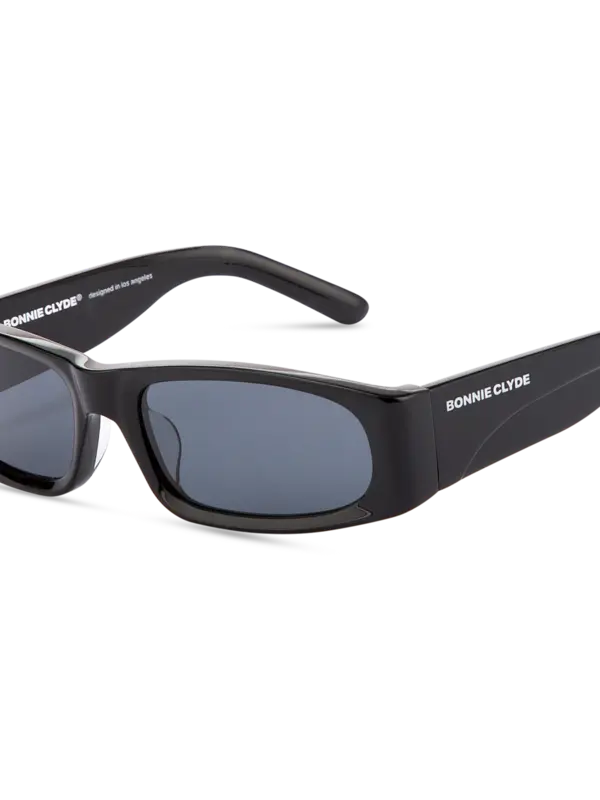 نظارة شمسية بامبي بإطار مستطيل منحني