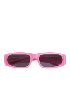 Rounded rectangular frame eyewear