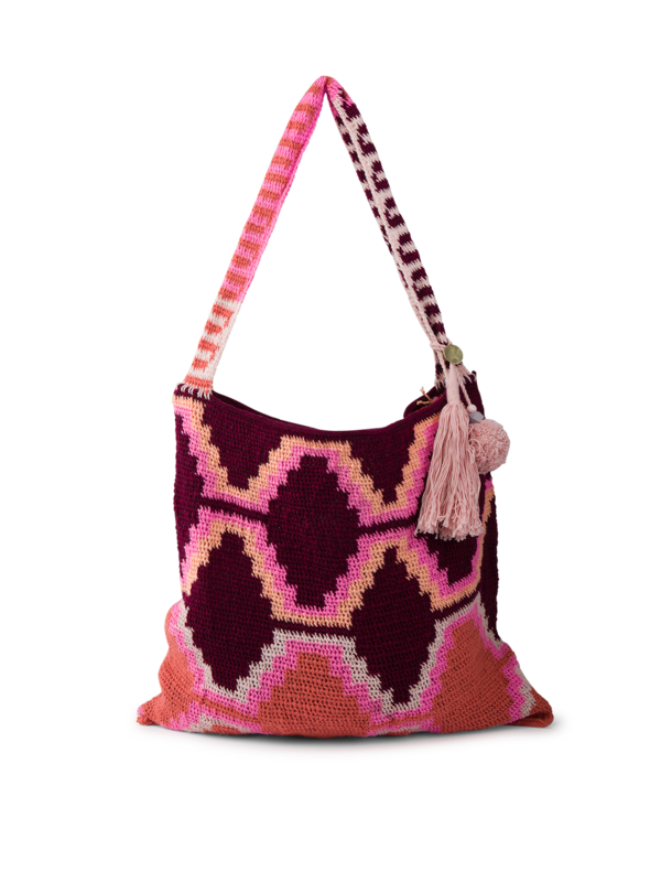 PINK HIBISCUS BAG