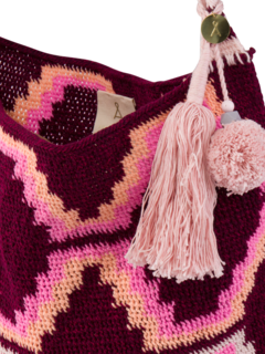PINK HIBISCUS BAG
