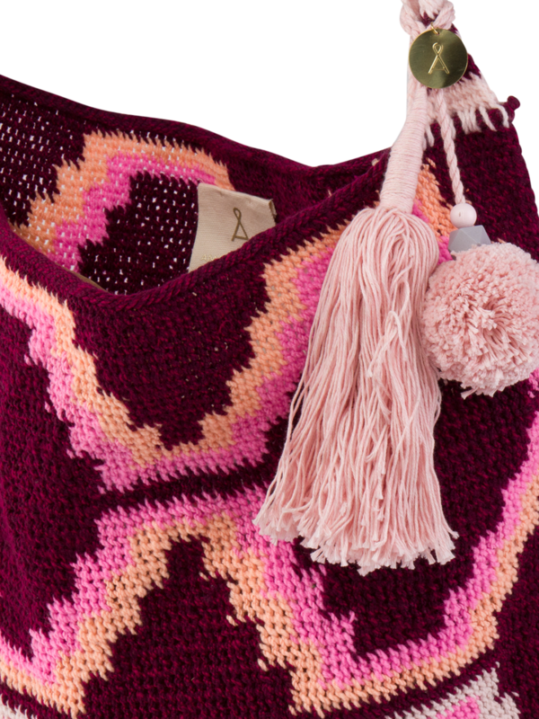 PINK HIBISCUS BAG