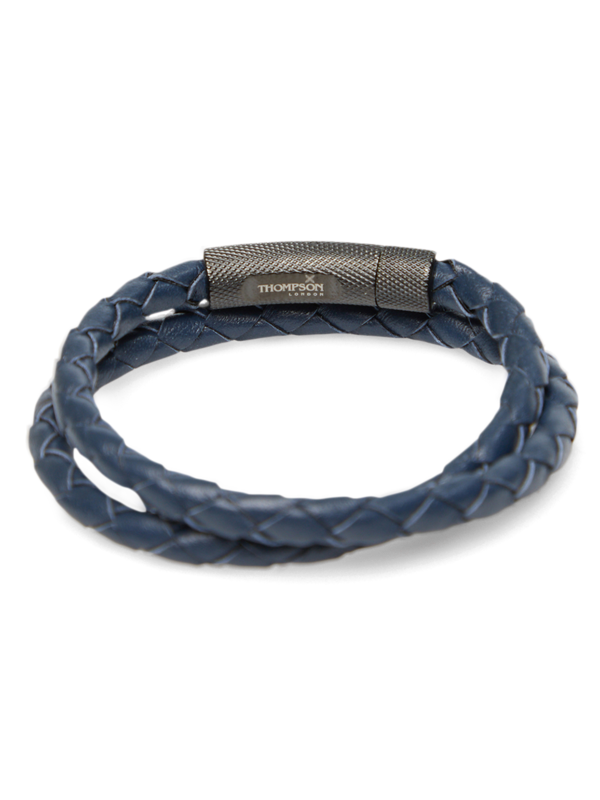 Blue Double-Layered Bracelet