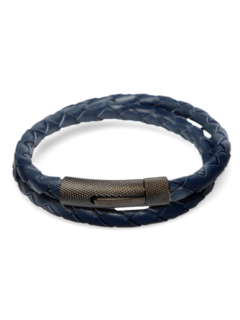Blue Double-Layered Bracelet