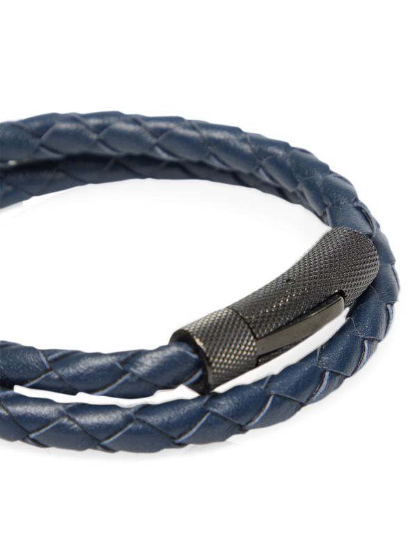 Blue Double-Layered Bracelet