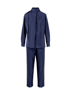 Sets of 2 turtle top w/ exaggerated sleeve w/ trouser