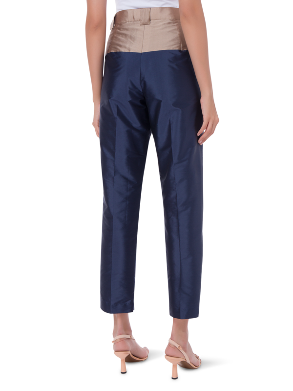 Sets of 2 turtle top w/ exaggerated sleeve w/ trouser