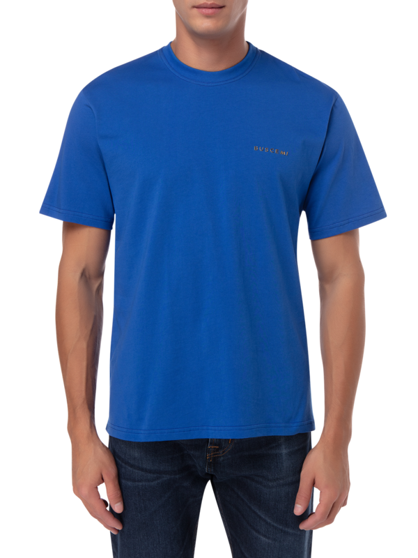 SHORT SLEEVE T-SHIRT WITH METAL LOGO