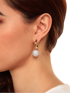 Mismatched Golden Huggie Earrings