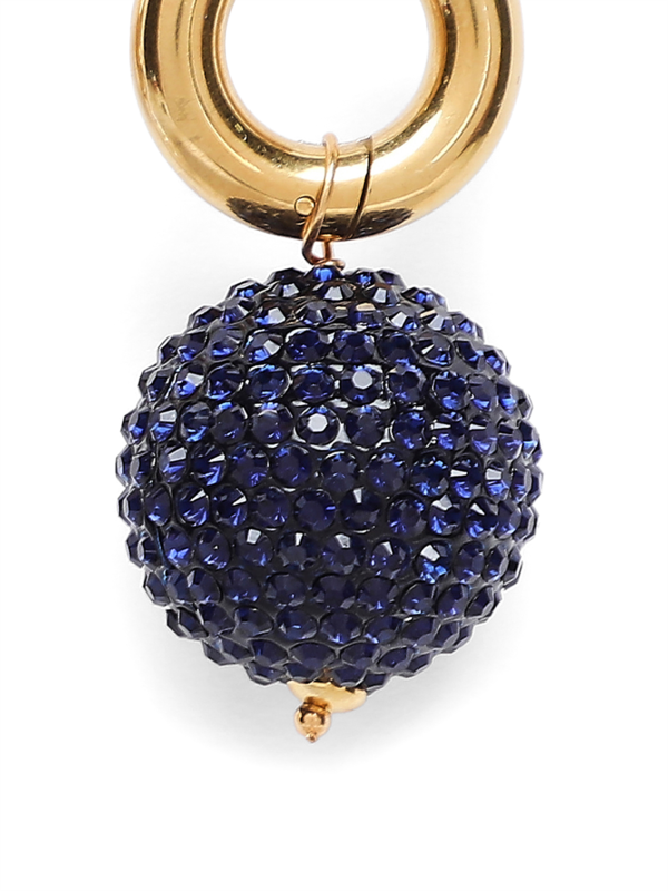 Blue & White Mismatched Earrings