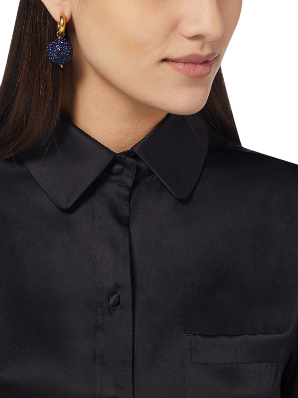 Blue & White Mismatched Earrings