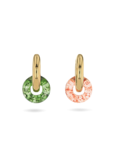 Mismatched Golden Huggie Earrings