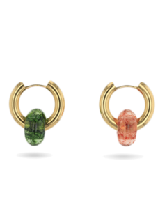 Mismatched Golden Huggie Earrings