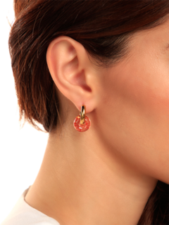 Mismatched Golden Huggie Earrings