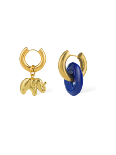 Mismatched Lapis Lazuli Earrings
