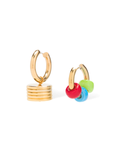 Mismatched Donut Earrings
