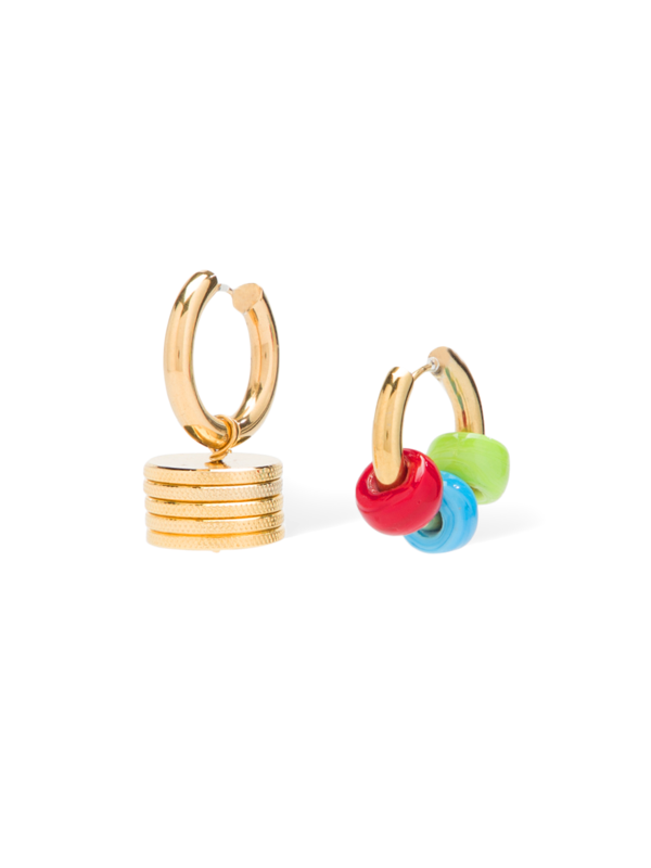 Mismatched Donut Earrings
