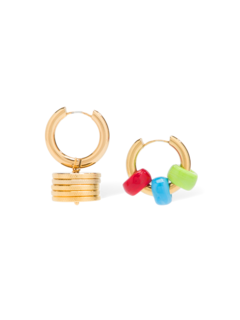 Mismatched Donut Earrings