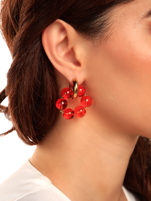 Mismatched Golden Huggie Earrings