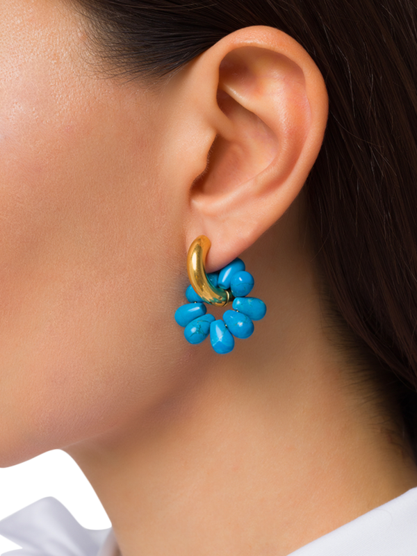 Mismatched Donut Earrings