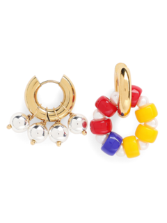 Multicolour Mismatched Earrings
