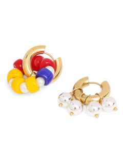 Multicolour Mismatched Earrings