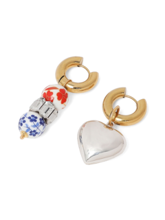 Multicolour Huggie Earrings