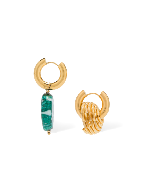 Mismatched Donut Earrings