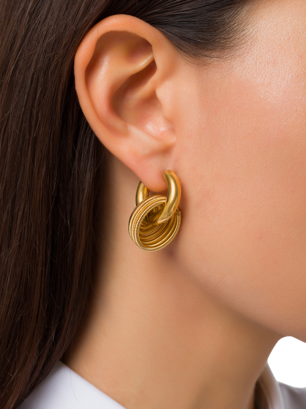 Mismatched Donut Earrings