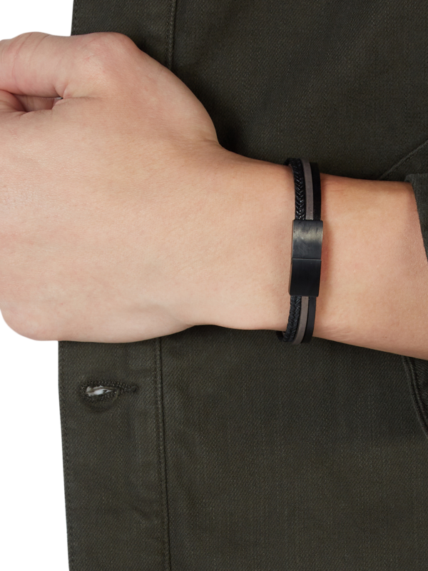 Black Multi-Strand Bracelet